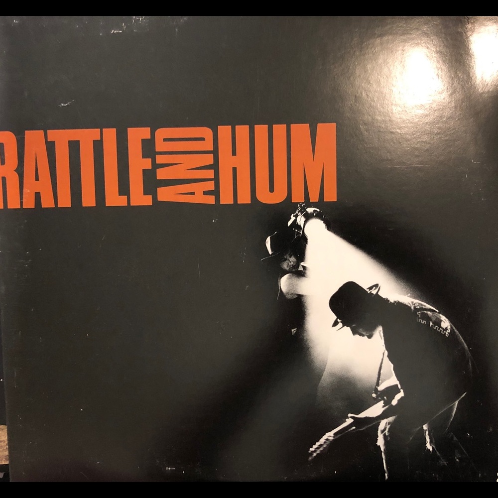 U2’s Rattle & Hum original 1988 LP